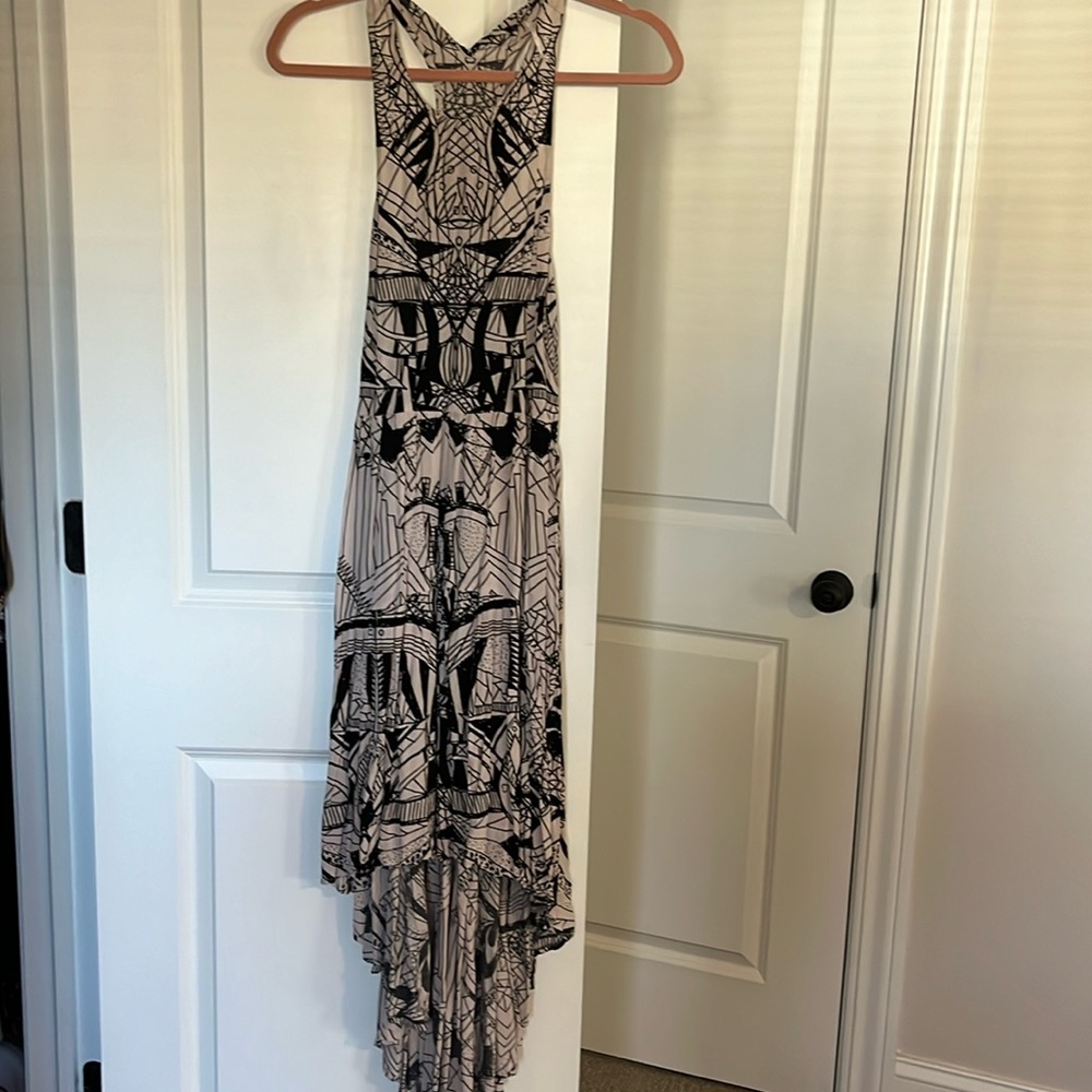 Free people racer back high low dress